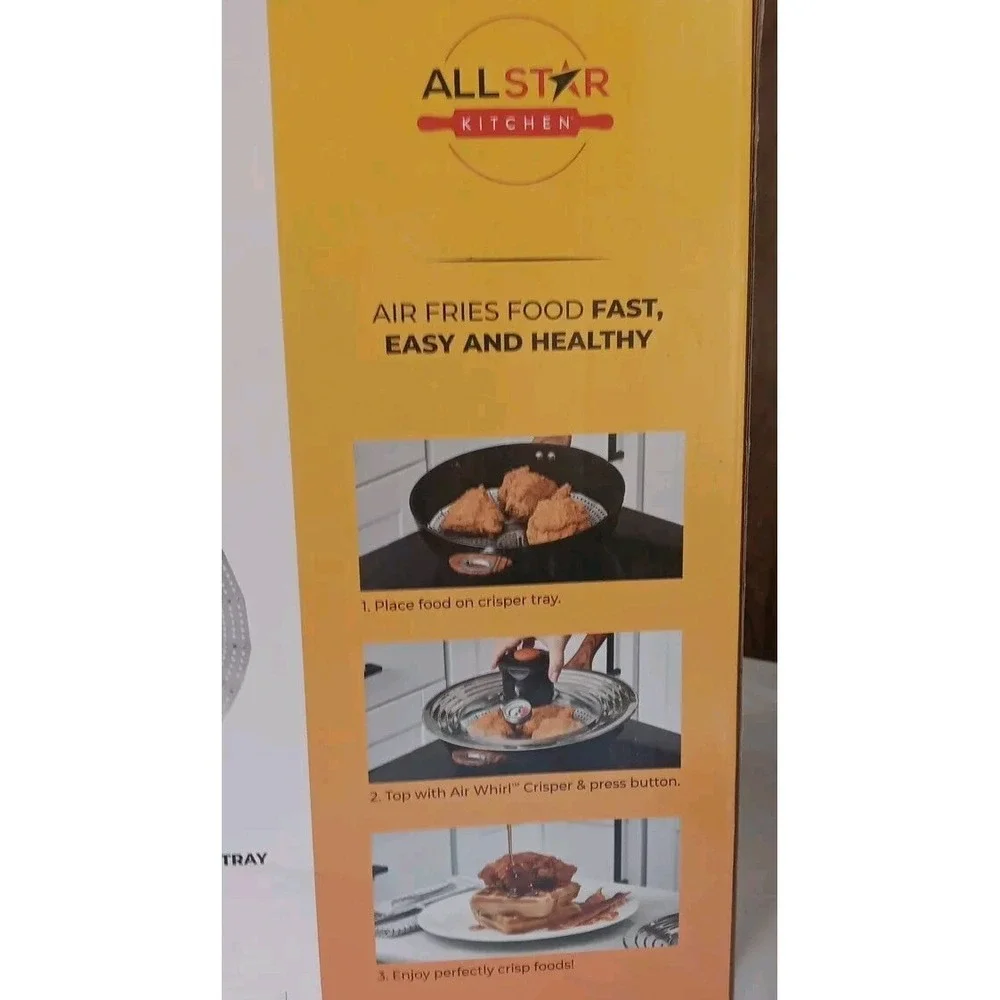 Air Whirl Crisper Air Fryer‎ Lid Tray AWL01103 Cook Reheat Turbo Fan READ
